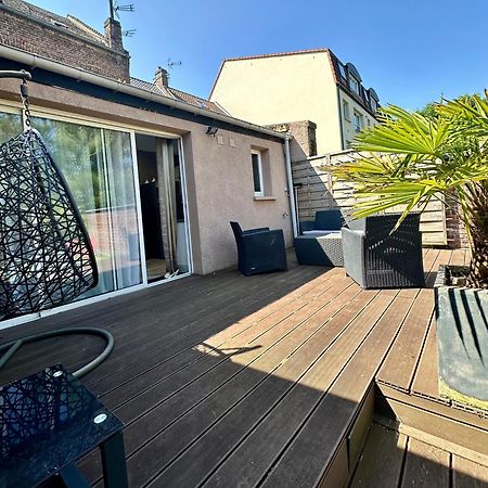 Oasis Citadine Terrasse Intime Jardin Privatif En Plein Centre Ville 70M2 Cambrai Eksteriør bilde